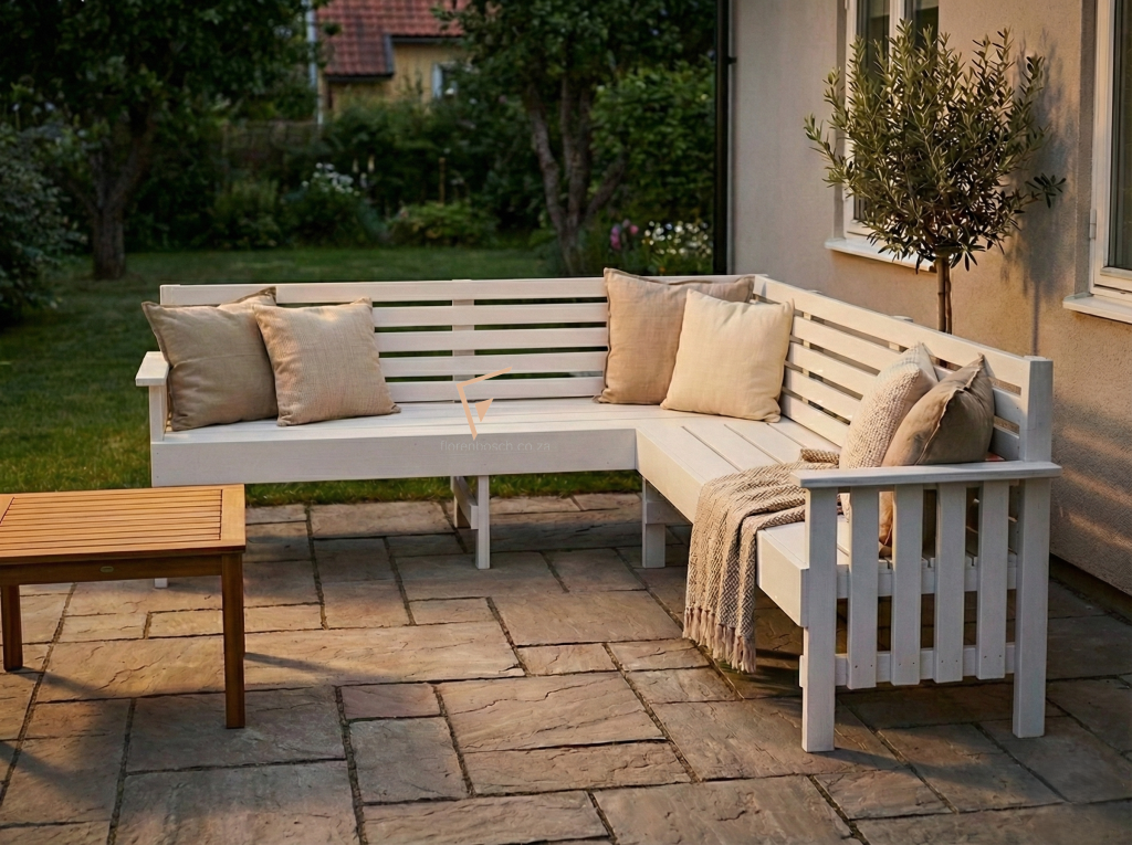 L-Shaped Corner Patio Set – 10 Seater