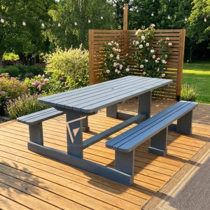 Standard Picnic Bench (Walk-Through) - 12 Seater