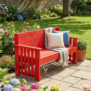 Classic Garden Park Bench (Weather Resistant)