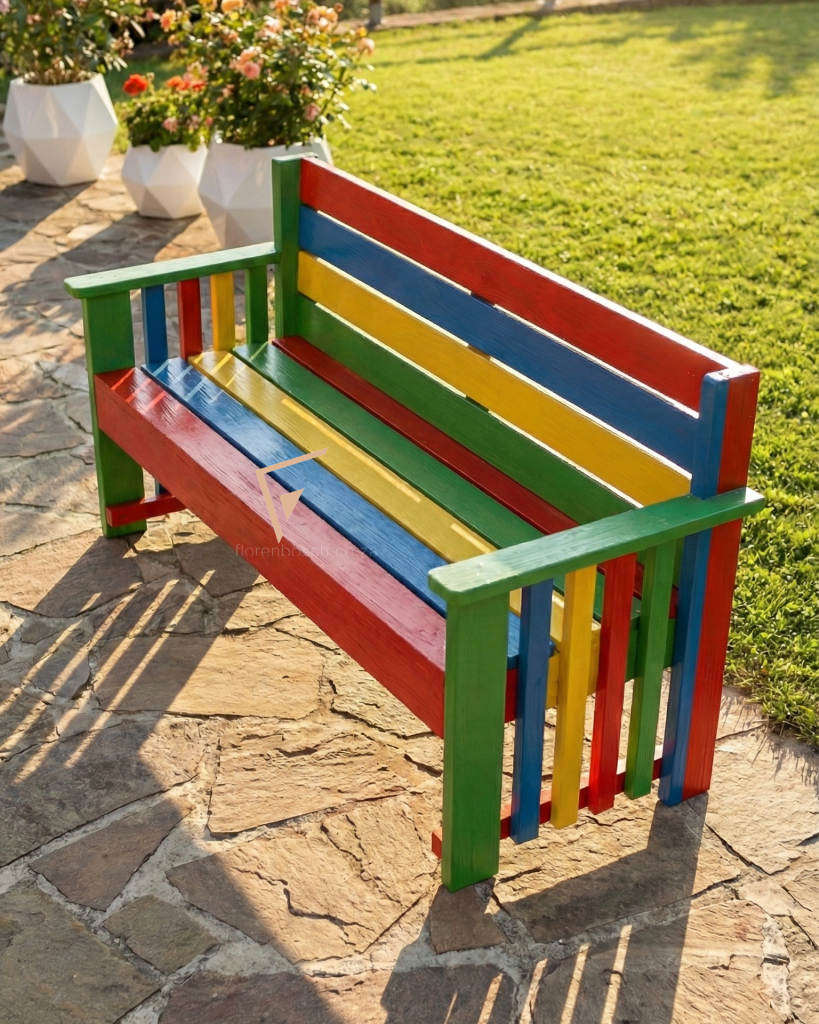 Classic Garden Bench – 2 Seater