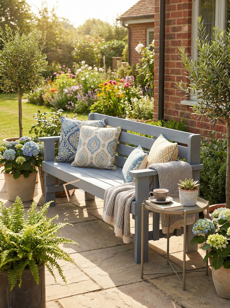 Classic Garden Park Bench (Weather Resistant)