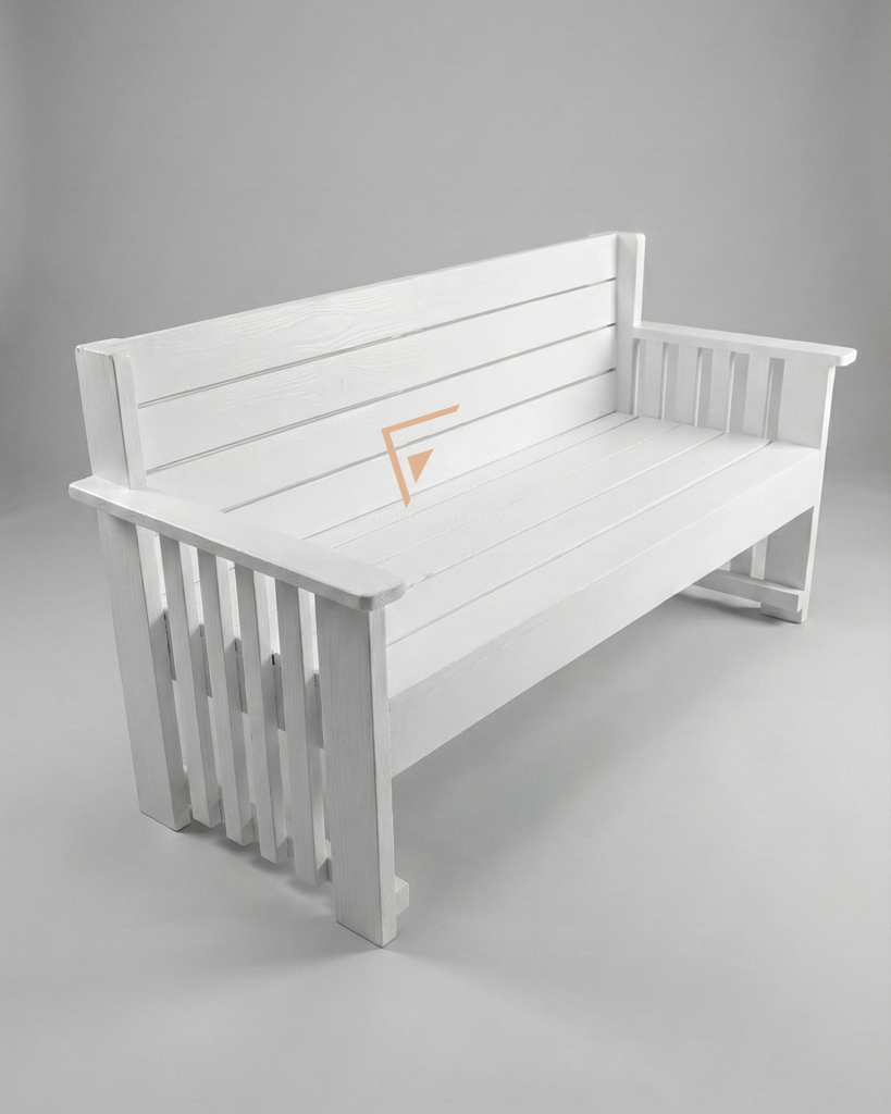 2 seater park bench