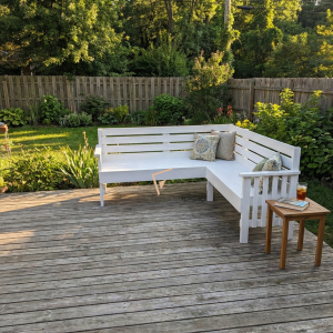 L-Shaped Corner Patio Set - 8 Seater