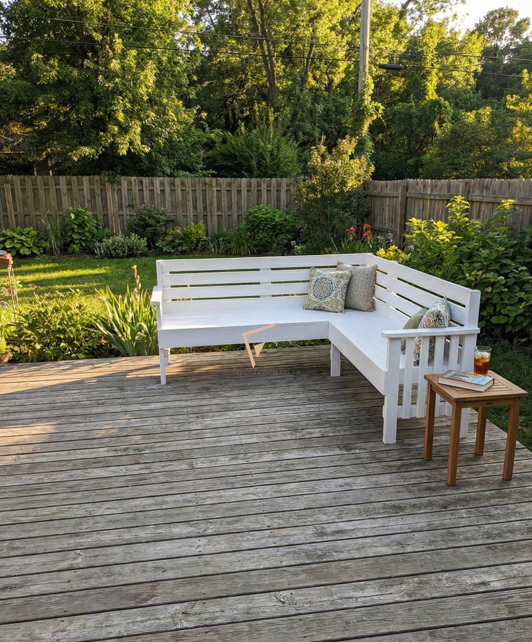 L-Shaped Corner Patio Set – 8 Seater