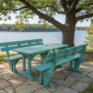 Aquamarine 12 seater bench