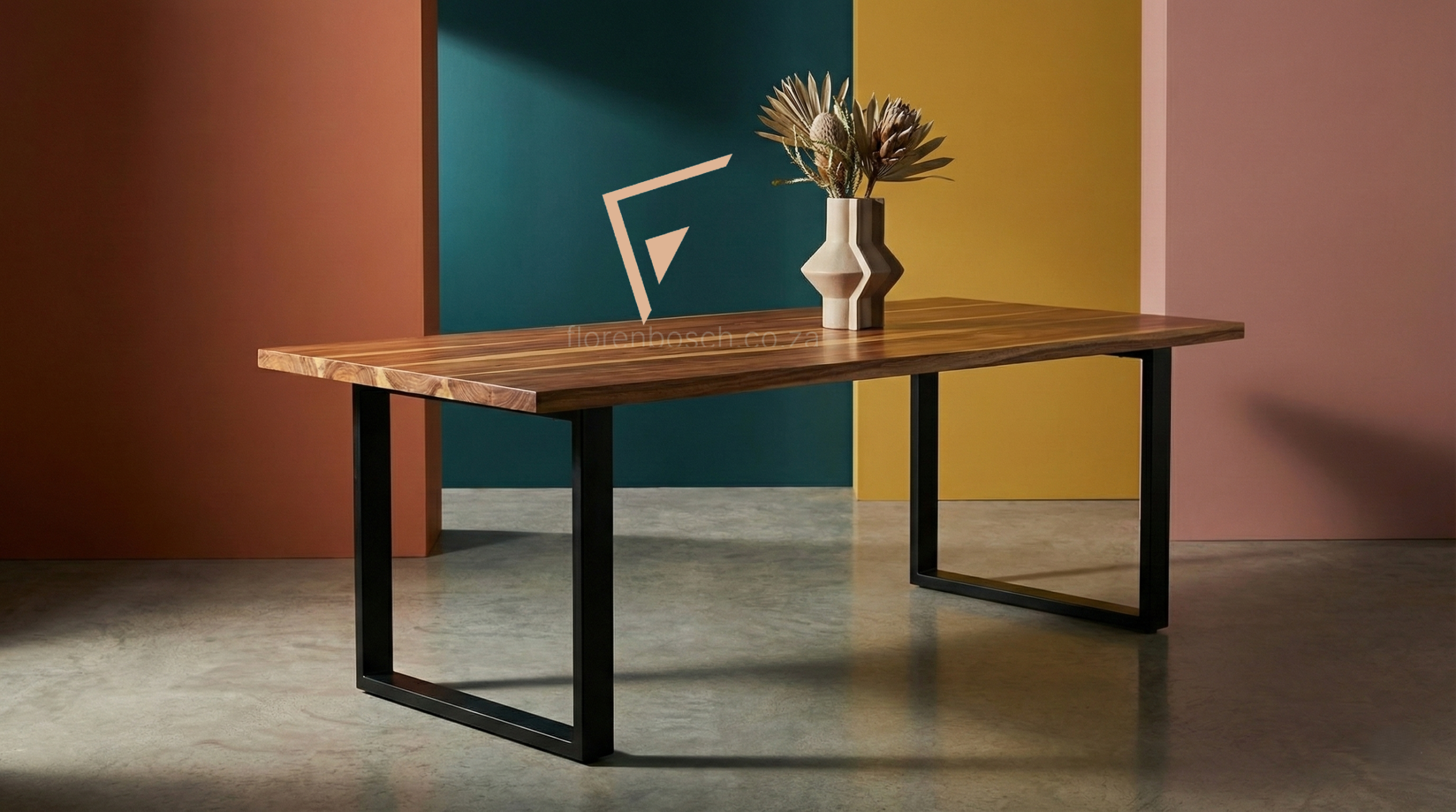 Premium Kiaat Hardwood Table – 1.8m